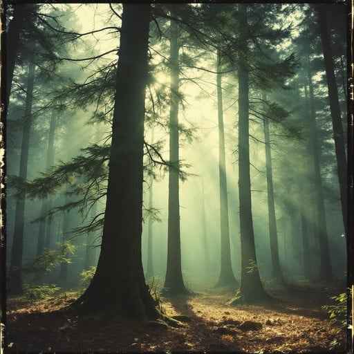 Misty Forest Morning