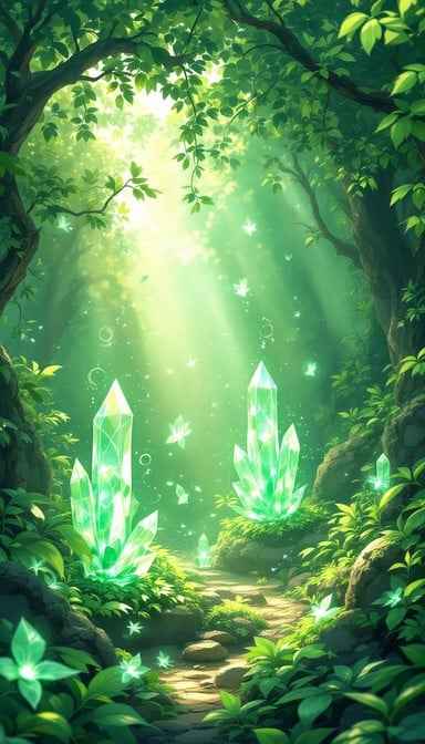 Mystical Crystal Path
