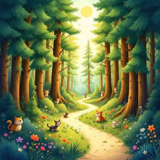 Enchanted Forest Path