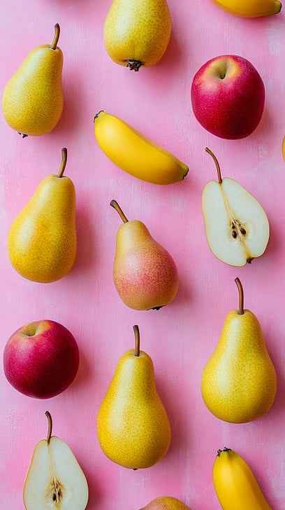 Fruit assortment displayed Fruit assortment displayed