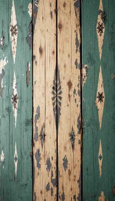 Weathered Green Wood
