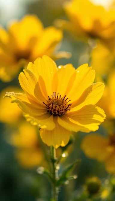 Golden Flower Beauty
