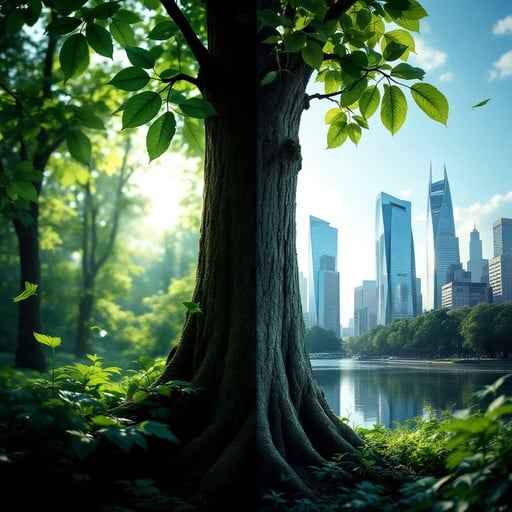 Nature Meets City
