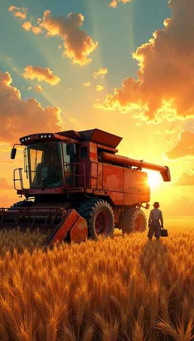 Sunset Harvest Gold