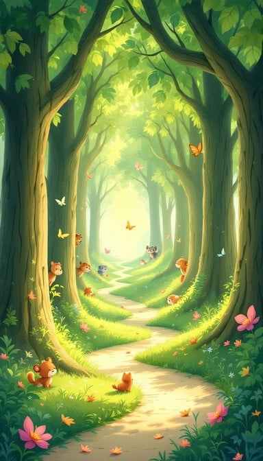 Enchanted Forest Path Enchanted Forest Path