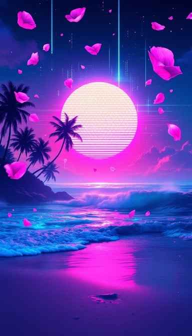 Cyberpunk Ocean Dreams