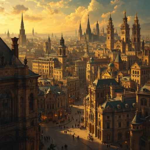 Medieval Golden City