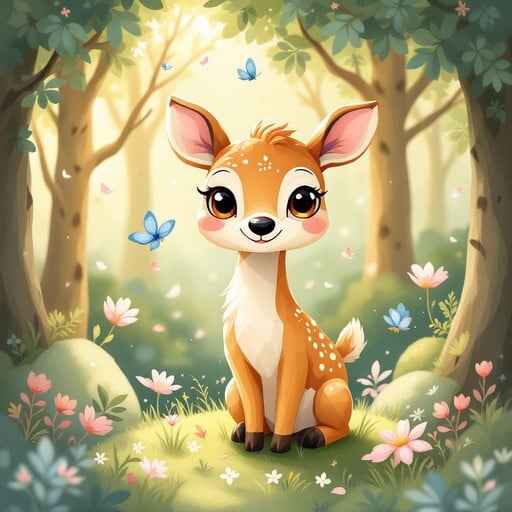 Enchanted Forest Fawn Enchanted Forest Fawn