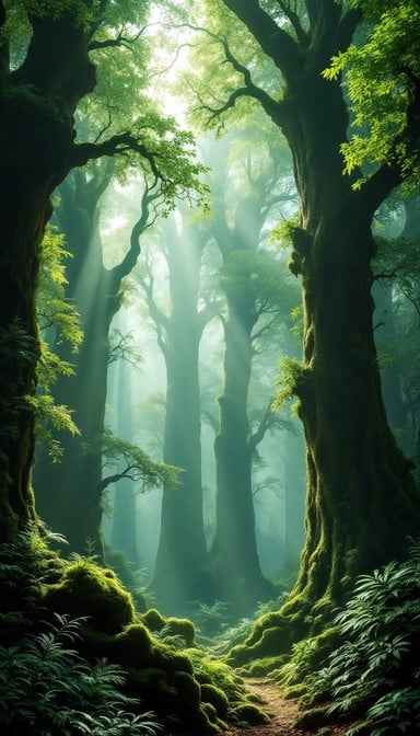 Mystical Forest Path