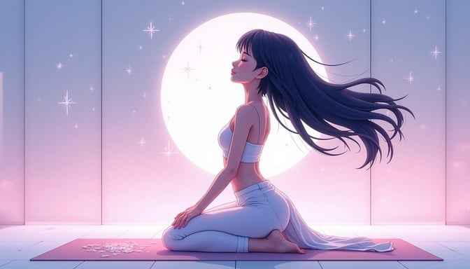 Tranquil Moonlight Pose Tranquil Moonlight Pose