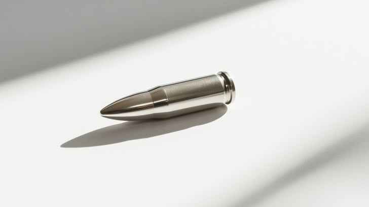 Lone bullet shadow