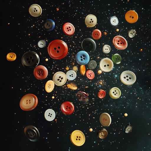 Button cosmic display