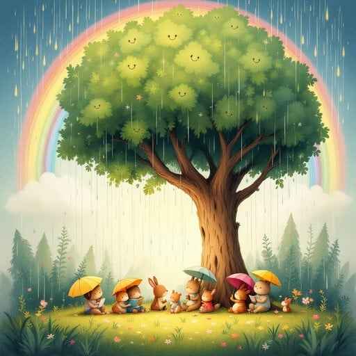 Magical Rainbow Shelter