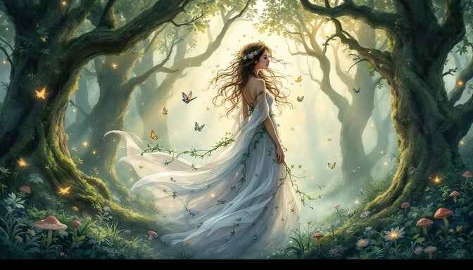 Enchanted Forest Maiden