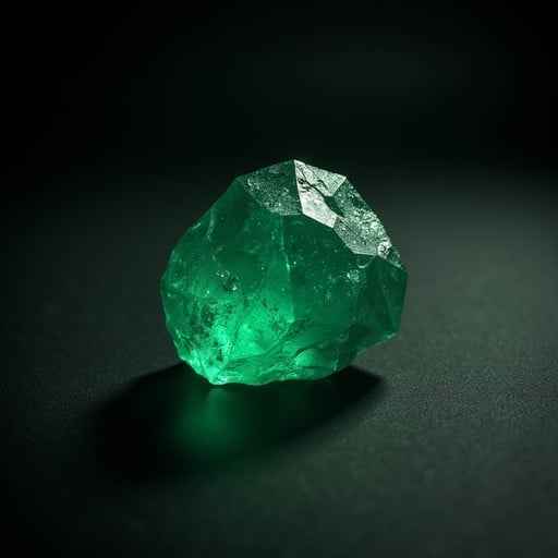 Luminous Emerald Crystal