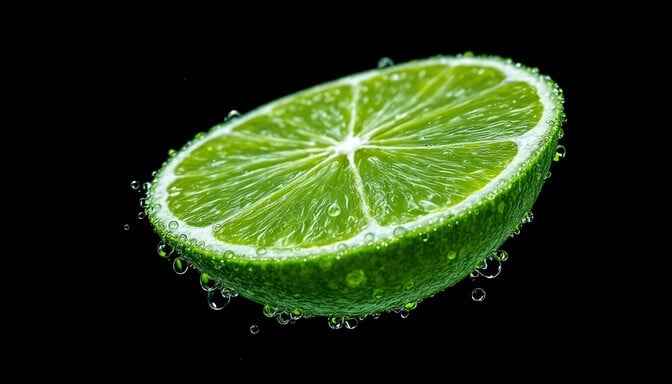 Luminous Lime Slice Luminous Lime Slice