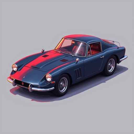 Classic Blue Racer