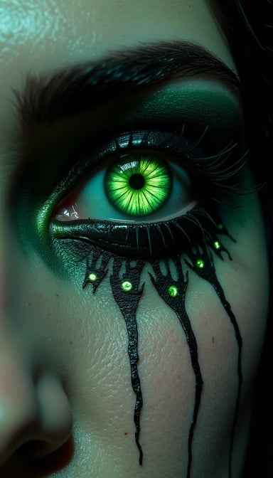 Emerald Gothic Tear Emerald Gothic Tear