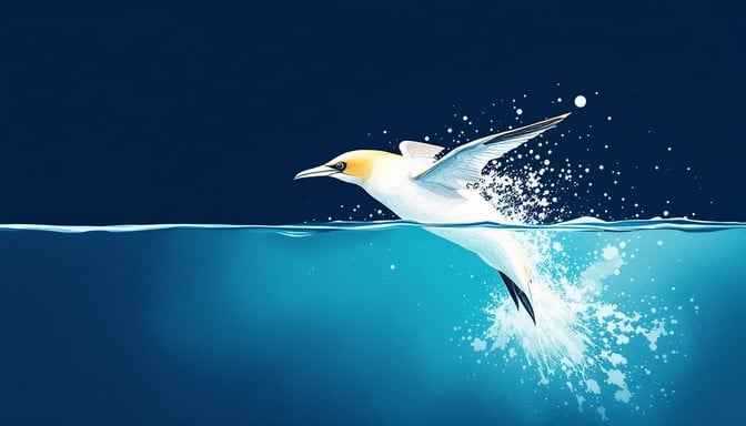 Diving Bird Splash