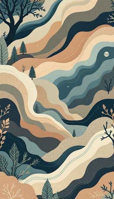 Nature's Flowing Waves Nature's Flowing Waves
