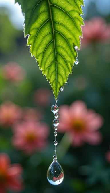 Suspended Liquid Light