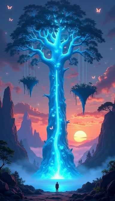 Luminous Life Tree Luminous Life Tree