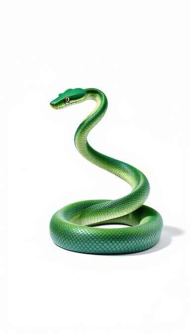 Elegant Green Python Elegant Green Python
