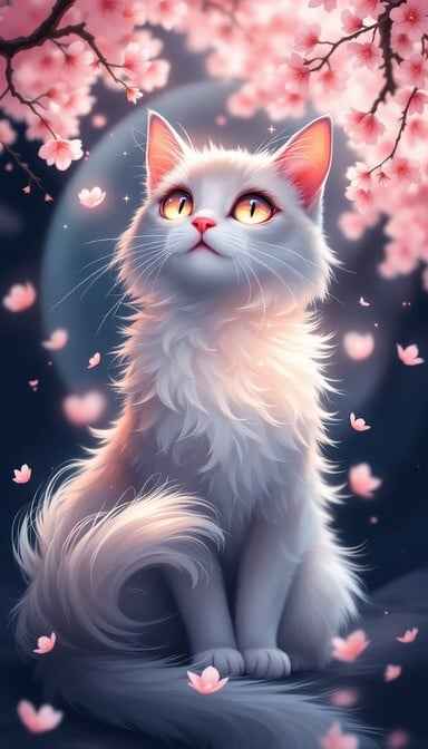 Ethereal Feline Grace Ethereal Feline Grace
