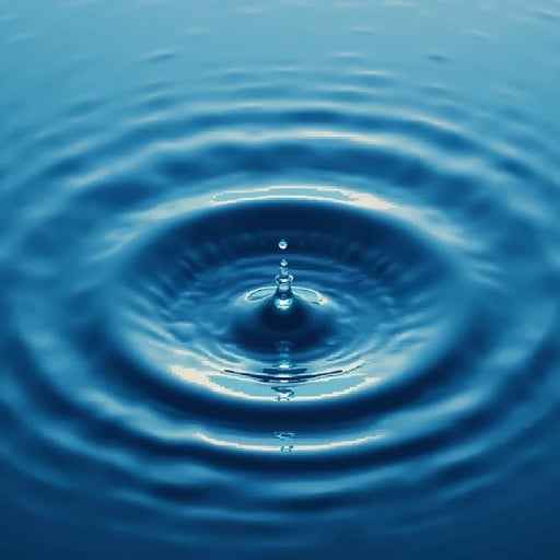 Rippling Water Drop Rippling Water Drop