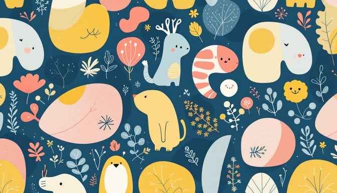 Playful Animal Pattern