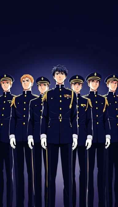 Military Anime Formation Military Anime Formation
