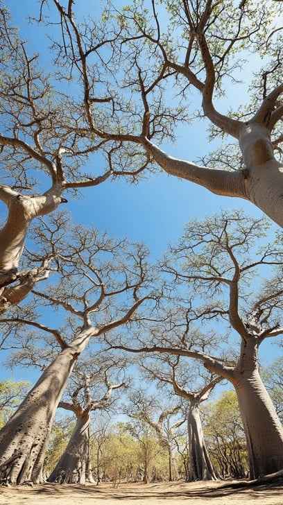 Majestic Baobab Trees Majestic Baobab Trees