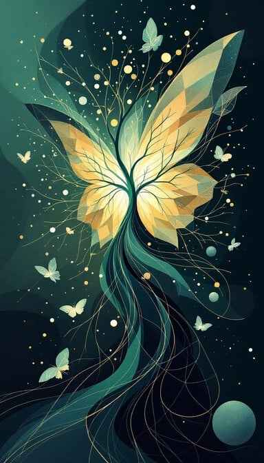 Cosmic Butterfly Evolution