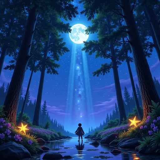 Moonlit Forest Observer Moonlit Forest Observer