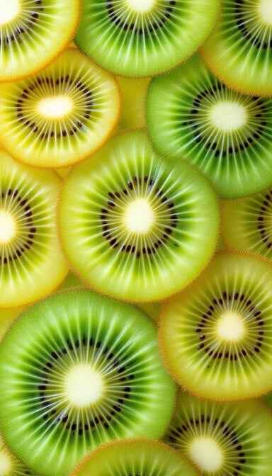 Vibrant Kiwi Kaleidoscope