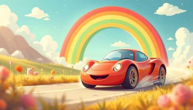 Happy Rainbow Racer Happy Rainbow Racer