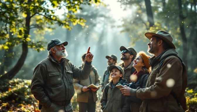 Birdwatchers Share Knowledge