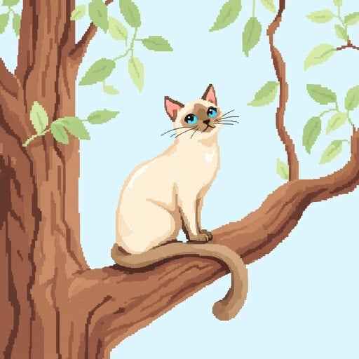 Peaceful Tree Cat Peaceful Tree Cat