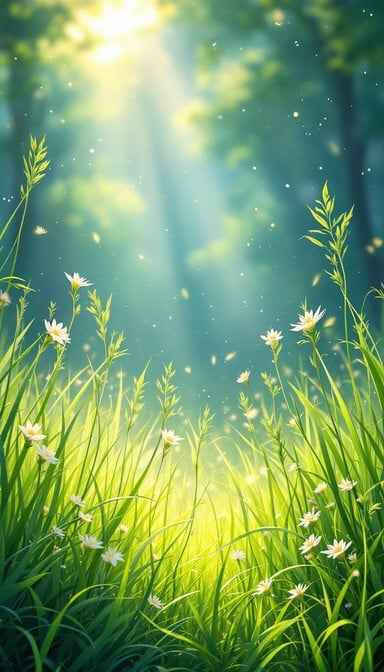Enchanted Sunlit Blades