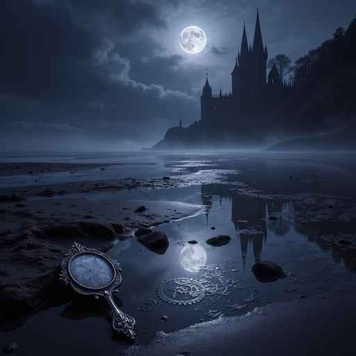 Moonlit Gothic Shore