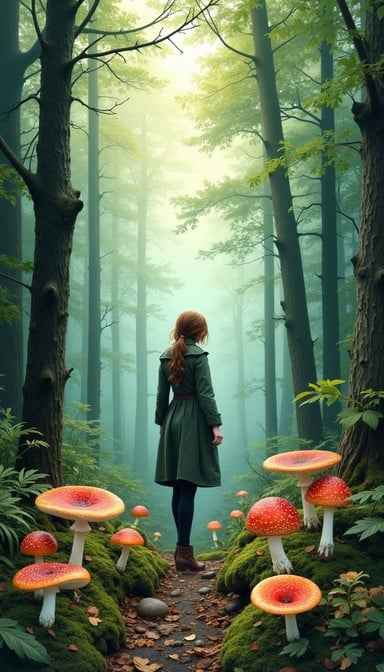 Mystic Mushroom Gatherer