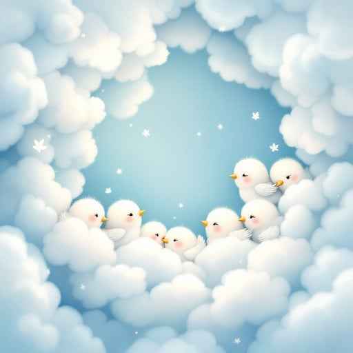 Cloudy Bird Paradise