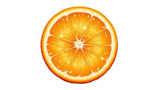 Juicy Orange Slice