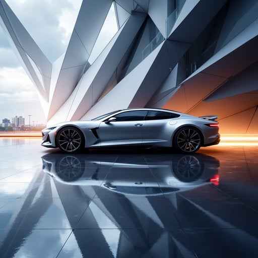 Sleek Metallic Motion