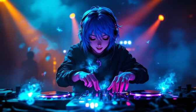 Electric Blue DJ