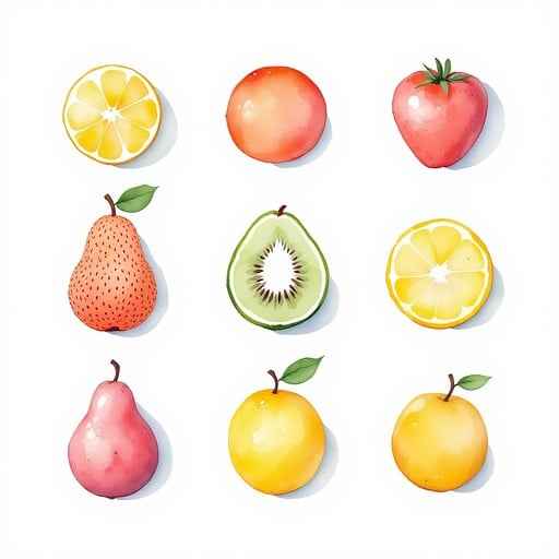 Fresh Fruit Grid Fresh Fruit Grid