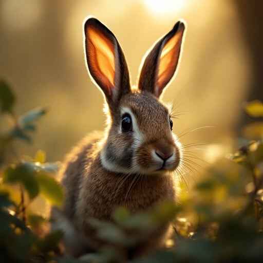 Golden Morning Rabbit