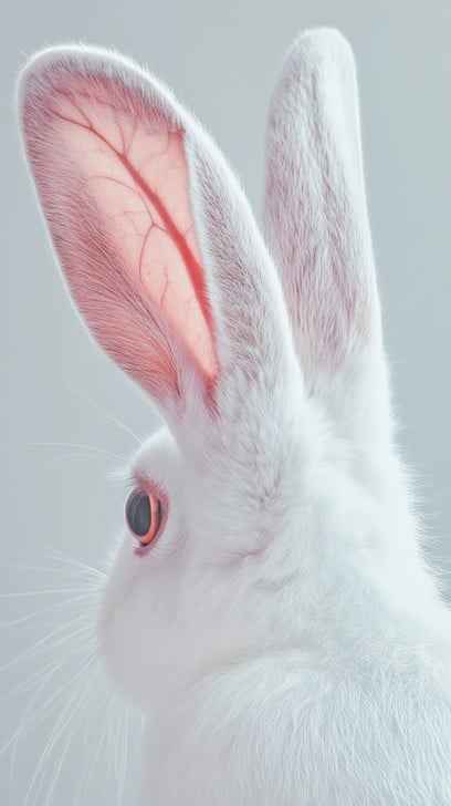Elegant White Rabbit Elegant White Rabbit