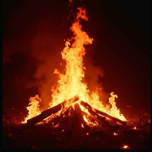 Blazing Night Fire Blazing Night Fire