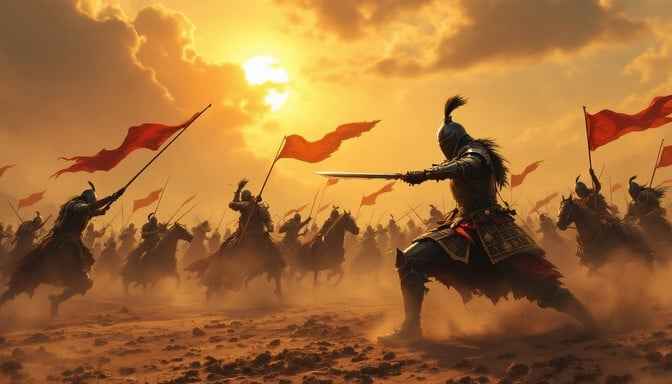 Warriors At Sunset Warriors At Sunset